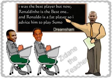 zidane the teacher